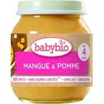BABYBIO mango y manzana bio 1×130 g, snack de fruta bio