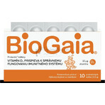 BioGaia ProTectis 1×10 unidades, comprimidos masticables - sabor fresa