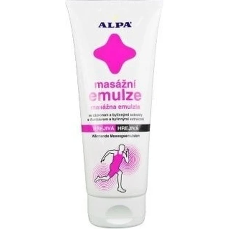 ALPA SportStar EMULSION HEATING MASSAGE 1×210 ml, începe - înainte de exerciții