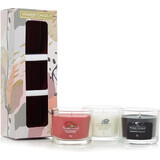 Yankee Candle - Set regalo 3x candele votive in vetro 1×3 pezzi, set regalo candele