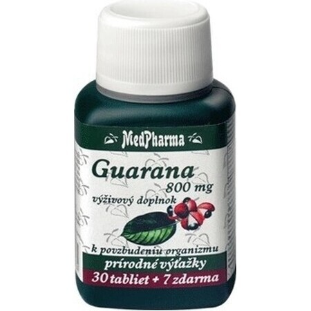 MedPharma GUARANA 800MG 1×37 tbl, guaraná