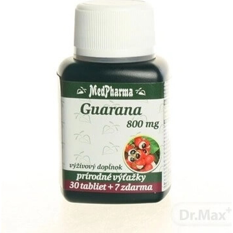 MedPharma GUARANA 800MG 1×37 tbl, guaraná