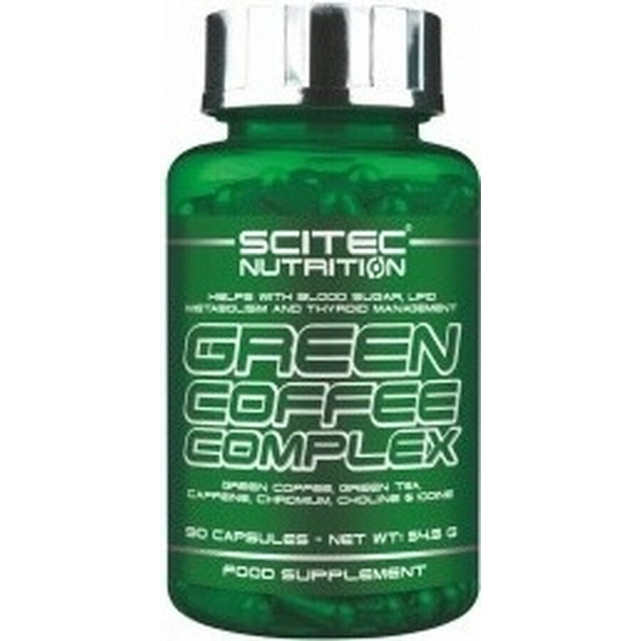 Scitec Nutrition Café Verde 1×90 cps, suplemento dietético