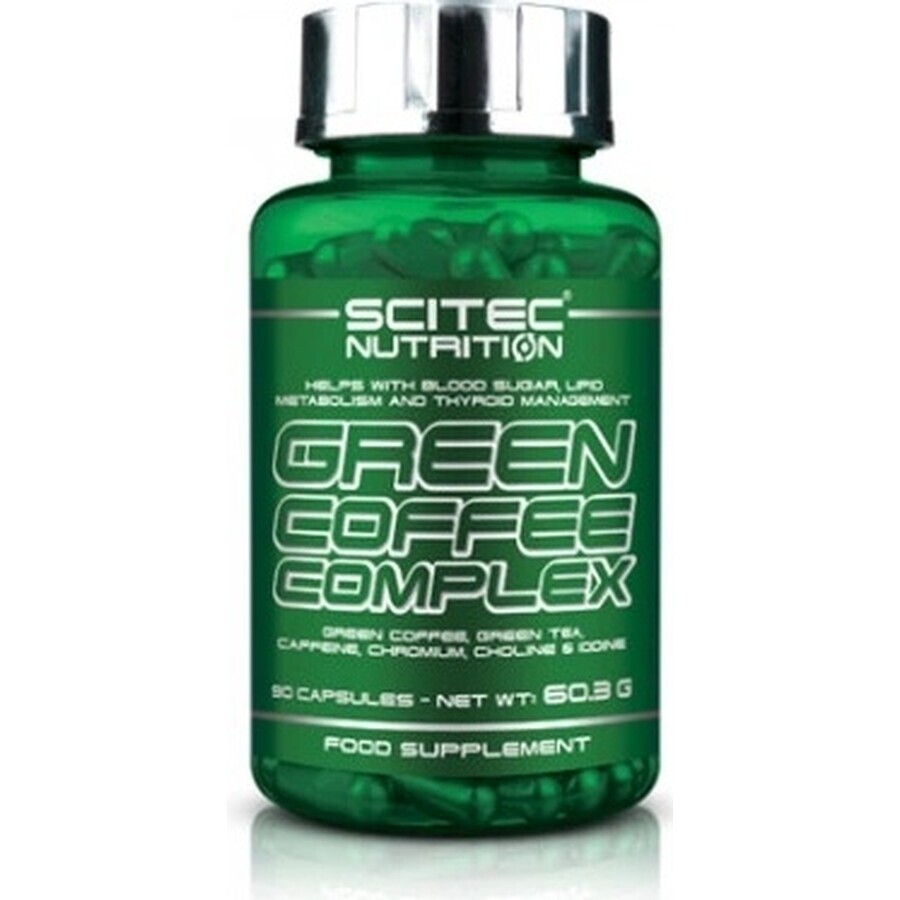 Scitec Nutrition Café Verde 1×90 cps, suplemento dietético