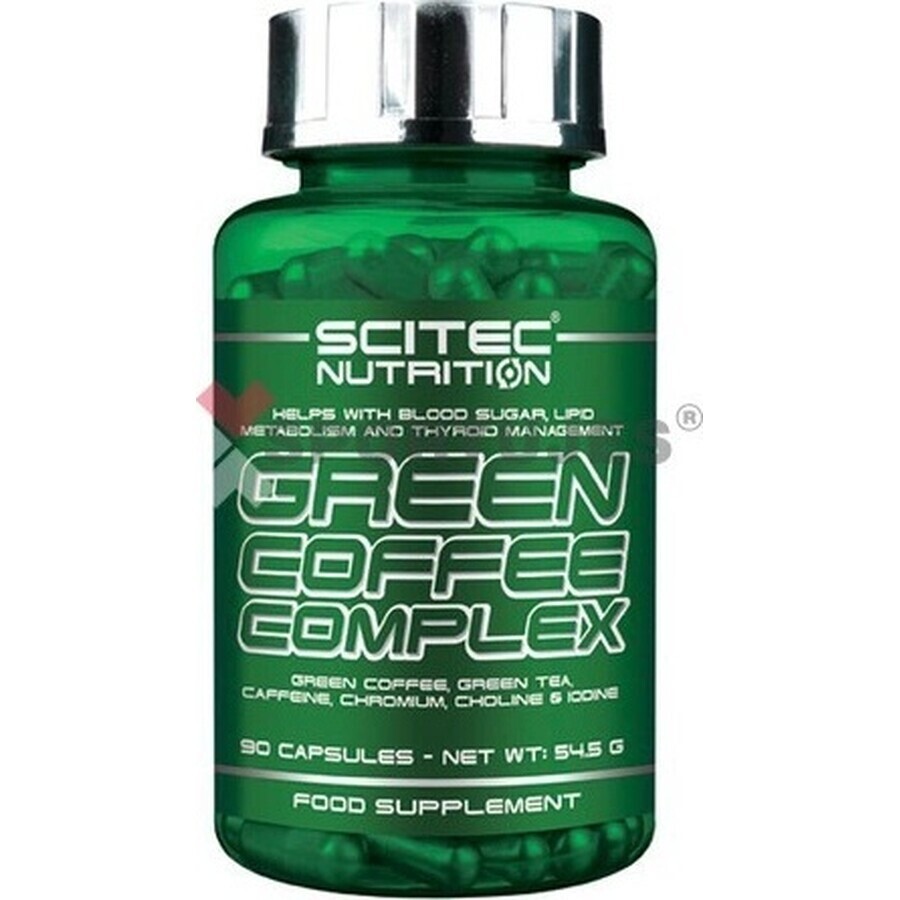 Scitec Nutrition Café Verde 1×90 cps, suplemento dietético