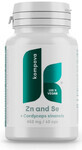 Kompava Zinc + Selenio + Cordyceps Sinensis 1&#215;60 cps, complemento alimenticio