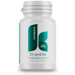 Kompava Zinc + Seleniu + Cordyceps Sinensis 1×60 cps, supliment alimentar