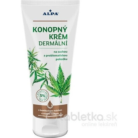 ALPA HEMP CREAM dermal 1×100 ml, hemp cream