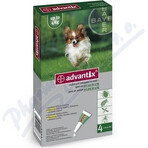 Advantix Spot-on für Hunde bis zu 4 kg 4×0,4 ml, Pipette