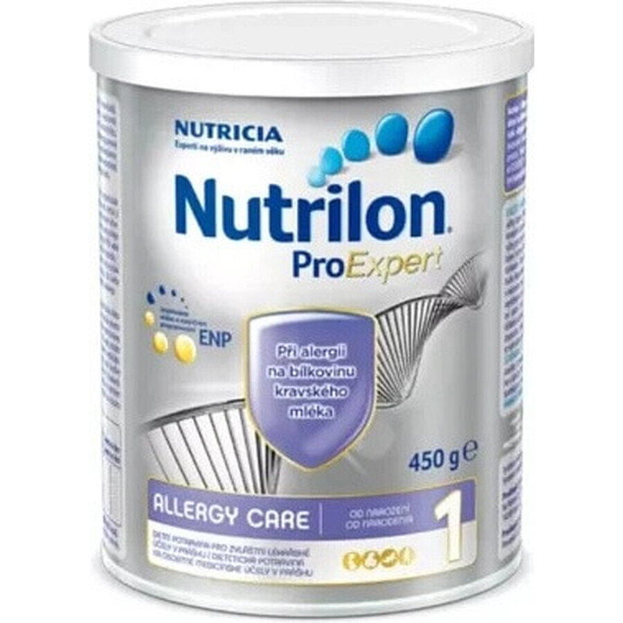 Nutrilon Allergy Care Syneo+ 1 1x450 g, leche hipoalergénica especial para bebés