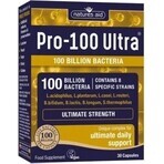 PRO-100 ULTRA PROBIOTICO 30CPS NATURES AID UK 1×