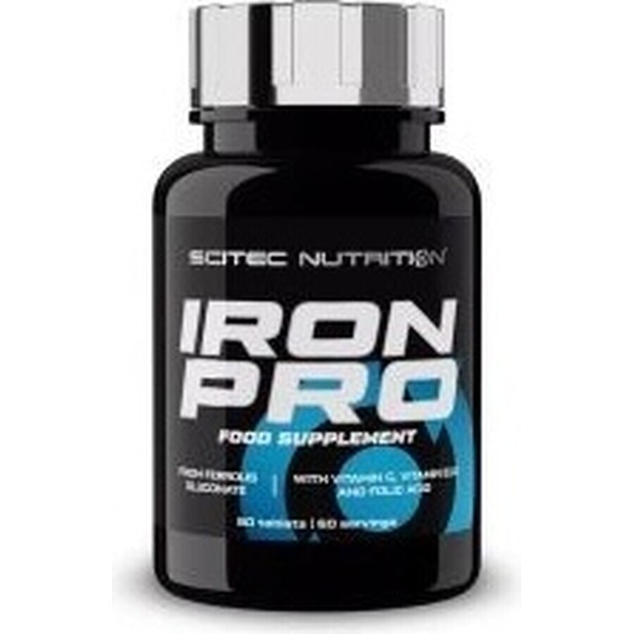 Scitec Nutrition Iron Pro 1×60 tbl, suplemento dietético