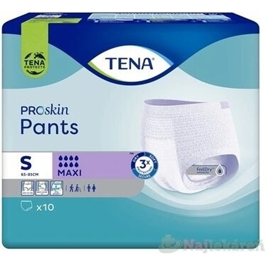 TENA MAXI S Slips MAXI S 10KS 1×10 stuks, incontinentieslips