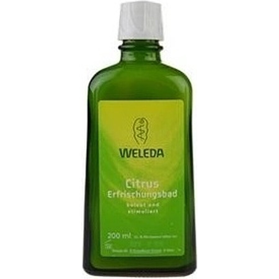 WELEDA Deodorant Citrus 1×200 ml, Deodorant, Nachfüllpackung - ohne Spray