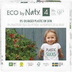 ECO BY NATY Disposable diapers 4+ (9-20 kg) 24 pcs 1×24 pcs