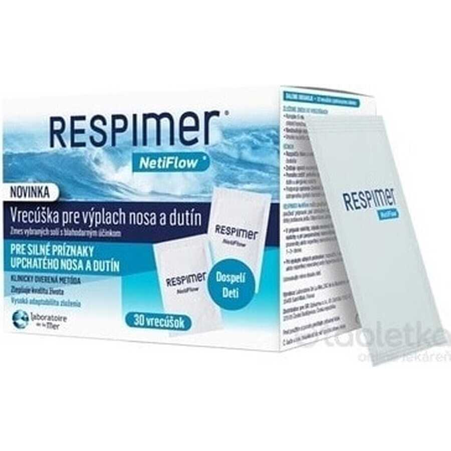 RESPIMER bags 1×30 pcs, for nasal and sinus rinses