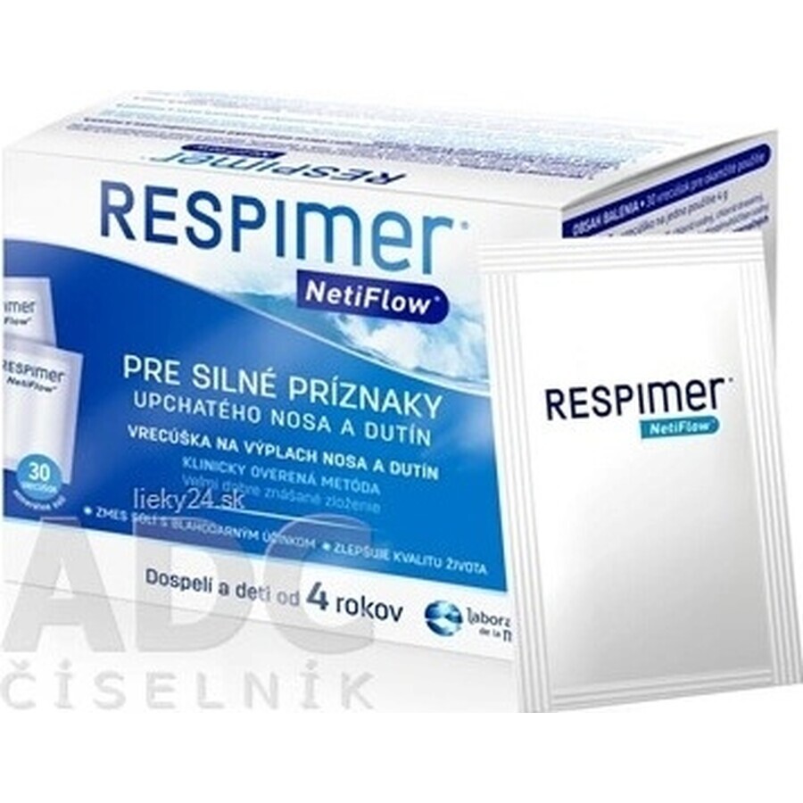 RESPIMER bags 1×30 pcs, for nasal and sinus rinses