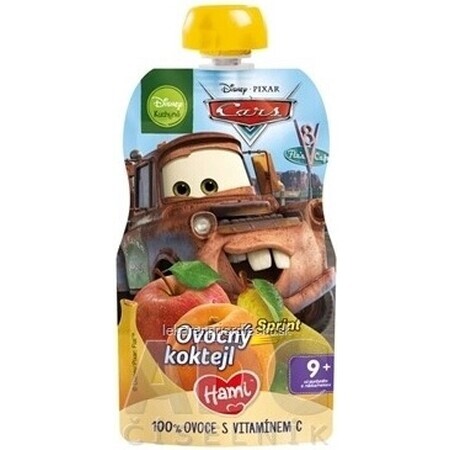 HAMI Disney Cars Fruchtcocktail Kapsel 1×110 g, Fruchtkapsel