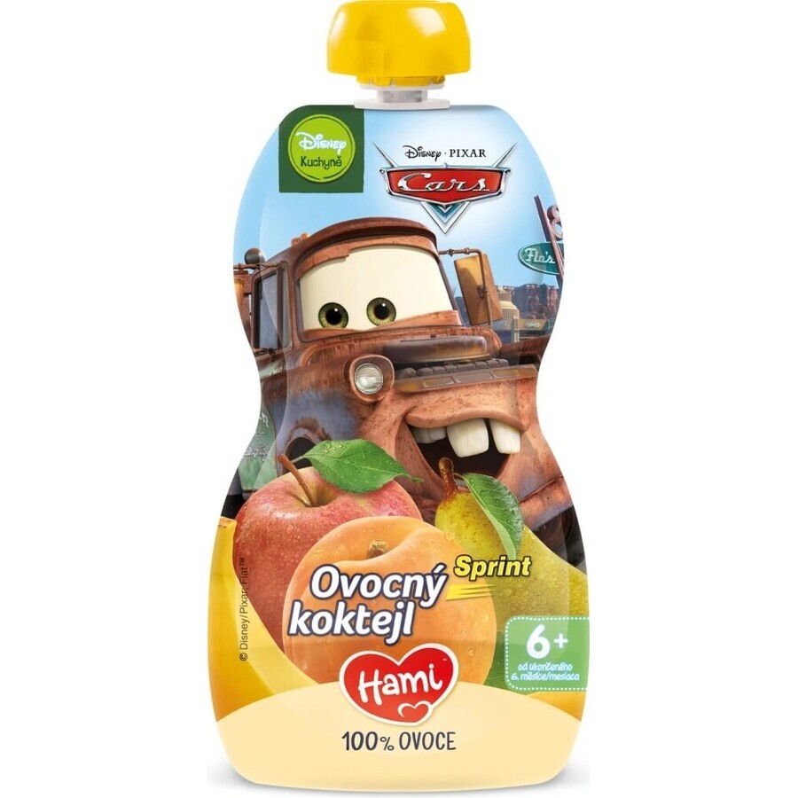 HAMI Disney Cars Fruchtcocktail Kapsel 1×110 g, Fruchtkapsel