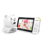 VTECH BM5150-BEAR, video niñera con pantalla de 5" 1×1pcs, niñera