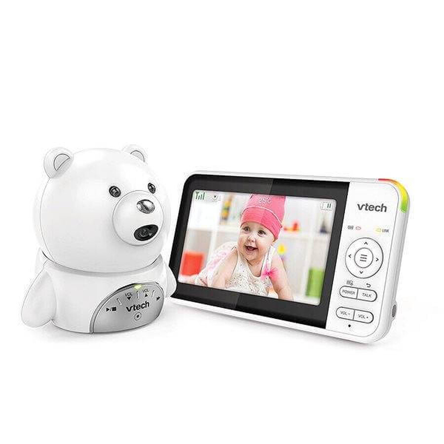 VTECH BM5150-BEAR, video niñera con pantalla de 5" 1×1pcs, niñera