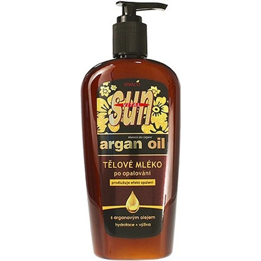 SUN ARGAN BRONZ loțiune de corp după soare 1×300 ml, loțiune de corp după soare