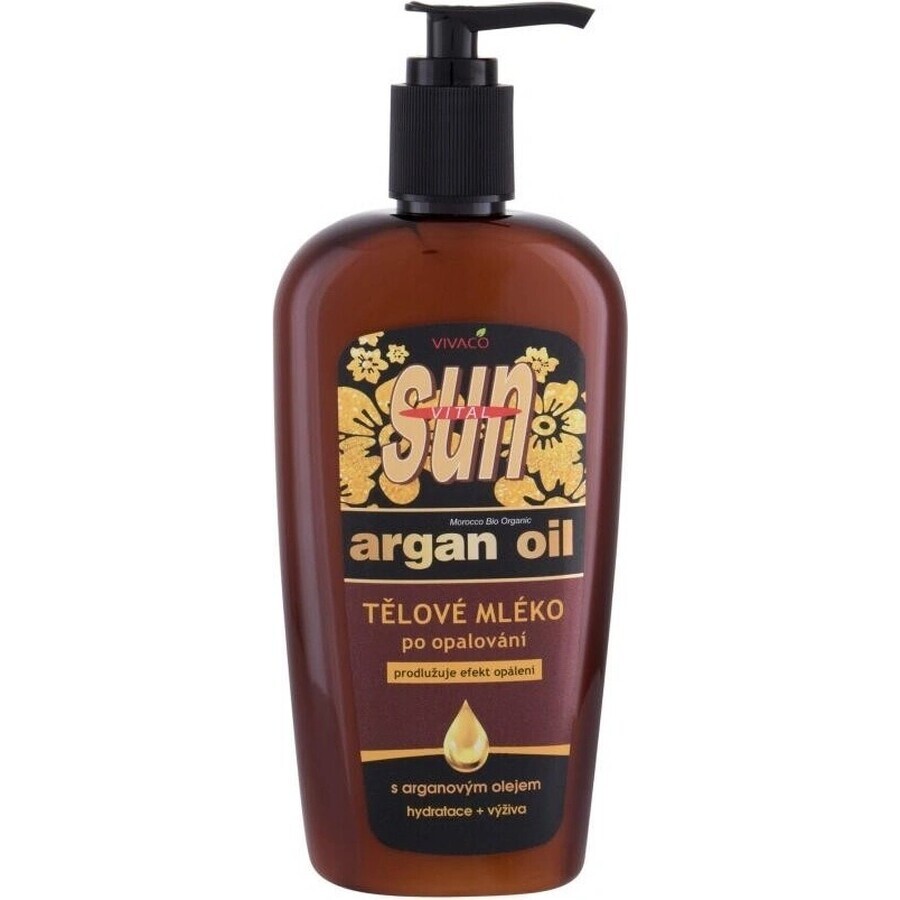 SUN ARGAN BRONZ loțiune de corp după soare 1×300 ml, loțiune de corp după soare