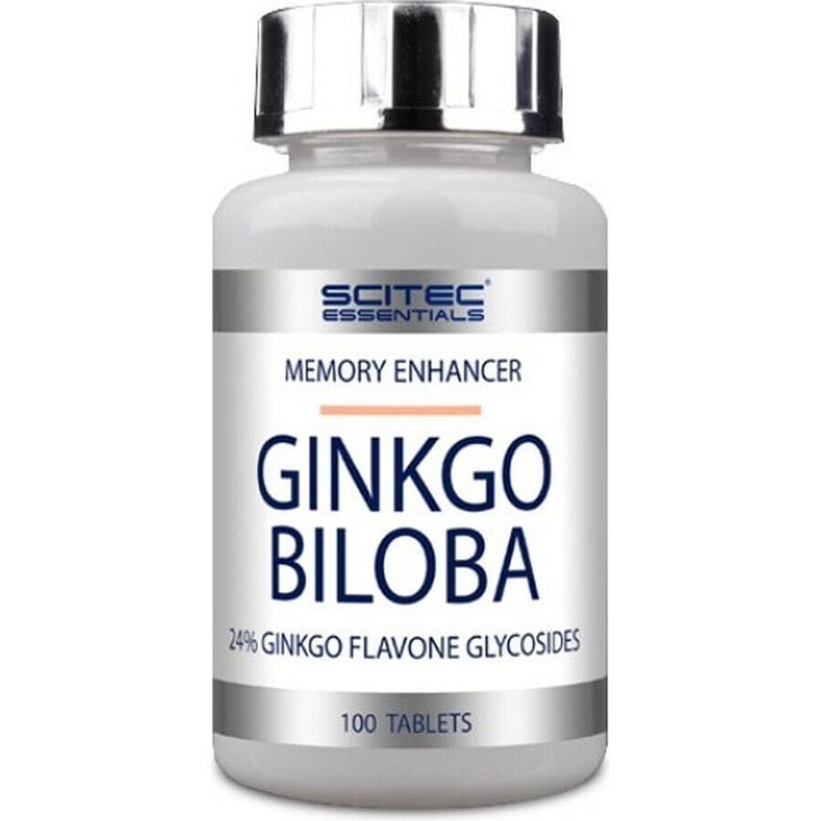 Scitec Nutrition Ginkgo Biloba 1×100 tbl, complemento alimenticio