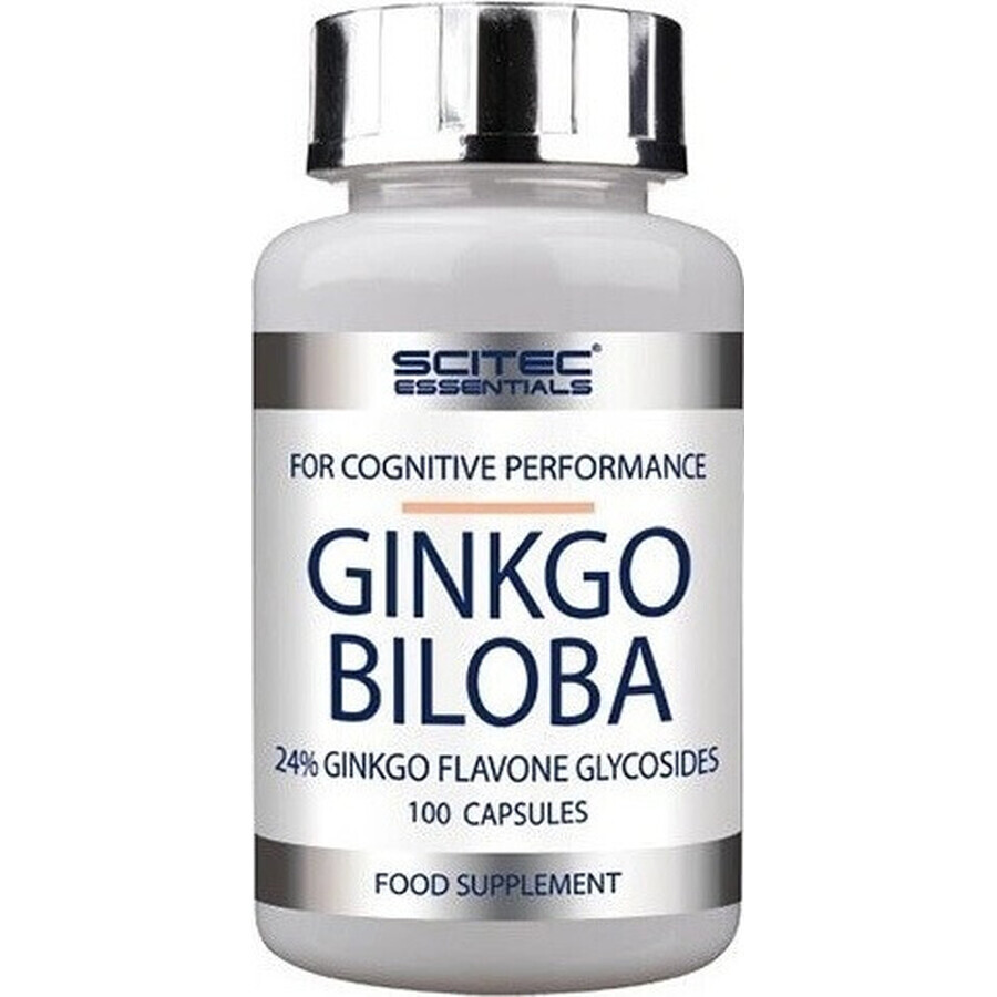 Scitec Nutrition Ginkgo Biloba 1×100 tbl, complemento alimenticio