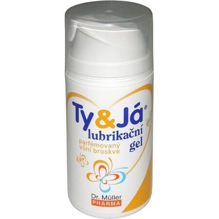 Dr. Müller TY&JÁ TY&JÁ LUBRICANTE GEL LUBRICANTE PERFUMADO 1×100 ml, sabor fresa