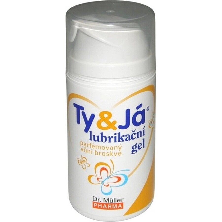 Dr. Müller TY&JÁ TY&JÁ LUBRICANTE GEL LUBRICANTE PERFUMADO 1×100 ml, sabor fresa