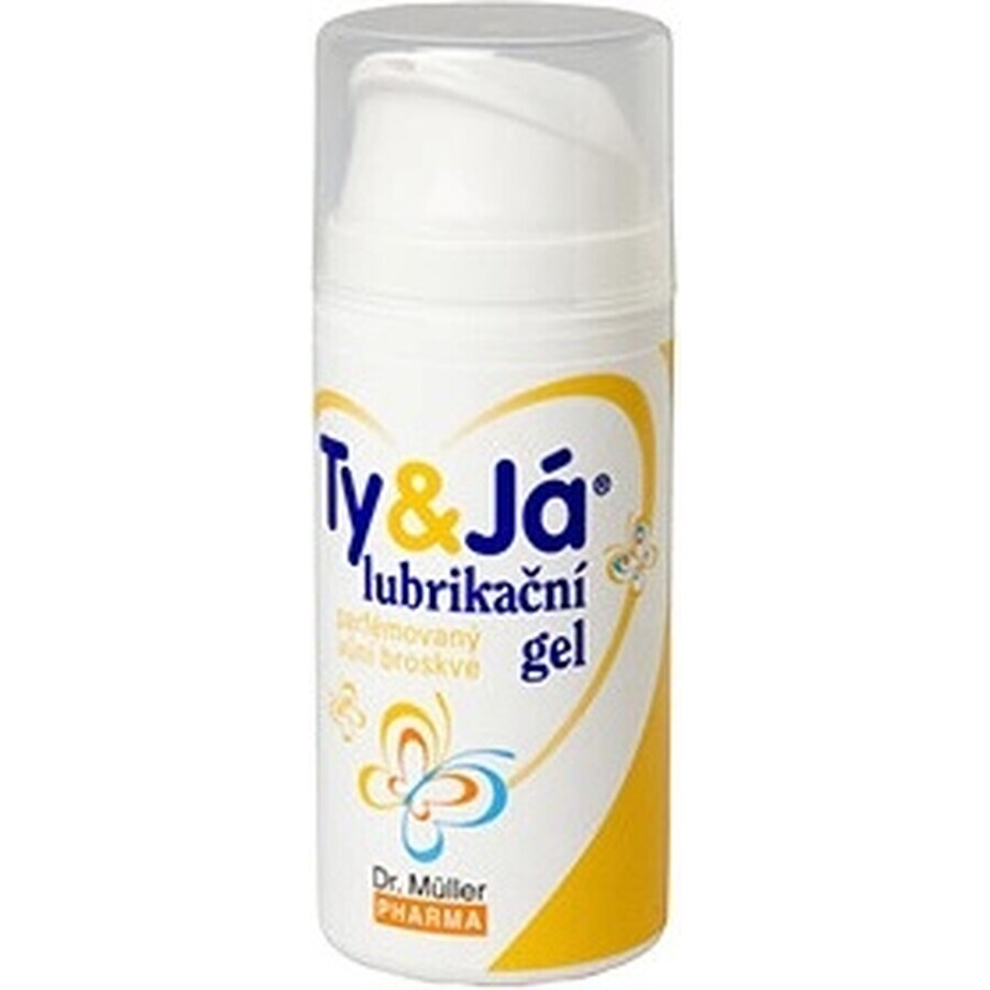 Dr. Müller TY&JÁ TY&JÁ LUBRICANTE GEL LUBRICANTE PERFUMADO 1×100 ml, sabor fresa