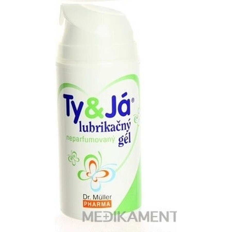 Dr. Müller TY&JÁ TY&JÁ LUBRICANTE GEL LUBRICANTE PERFUMADO 1×100 ml, sabor fresa