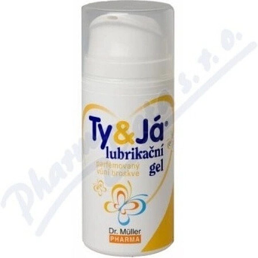 Dr. Müller TY&JÁ TY&JÁ LUBRICANTE GEL LUBRICANTE PERFUMADO 1×100 ml, sabor fresa