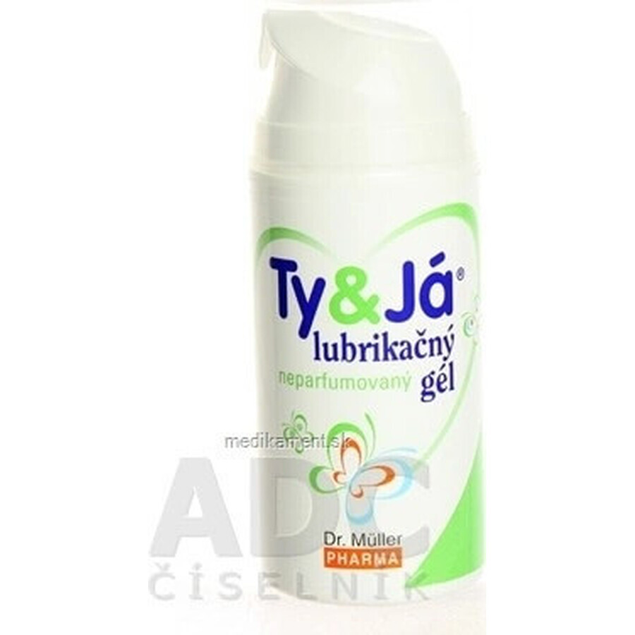 Dr. Müller TY&JÁ TY&JÁ LUBRICANTE GEL LUBRICANTE PERFUMADO 1×100 ml, sabor fresa