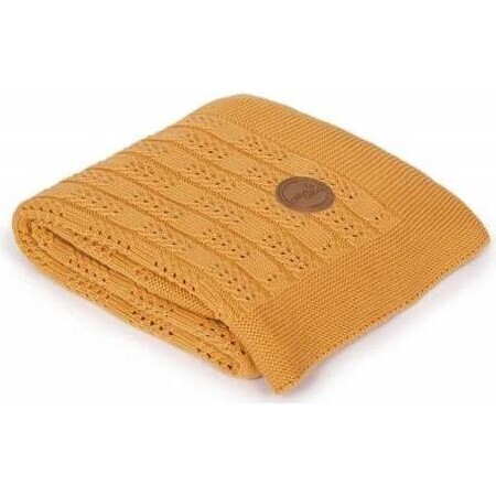 CEBA Knitted blanket in gift box 90 x 90 Herringbone Peru 1×1 piece, 100% cotton