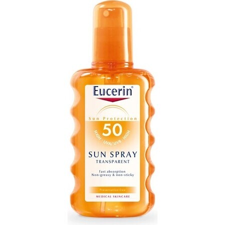 Eucerin SUN Dry Touch OIL CONTROL FPS 50+ 1×200 ml, spray transparente