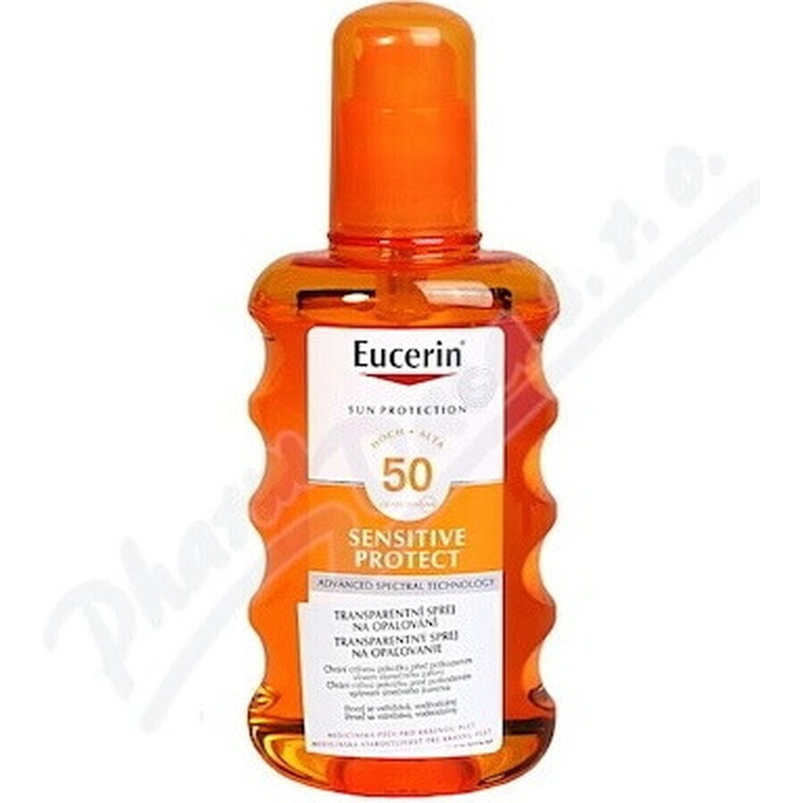 Eucerin SUN Dry Touch OIL CONTROL FPS 50+ 1×200 ml, spray transparente