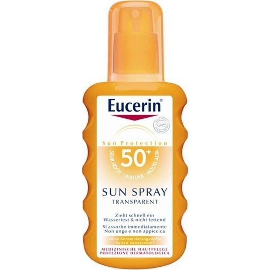 Eucerin SUN Dry Touch OIL CONTROL FPS 50+ 1×200 ml, spray transparente