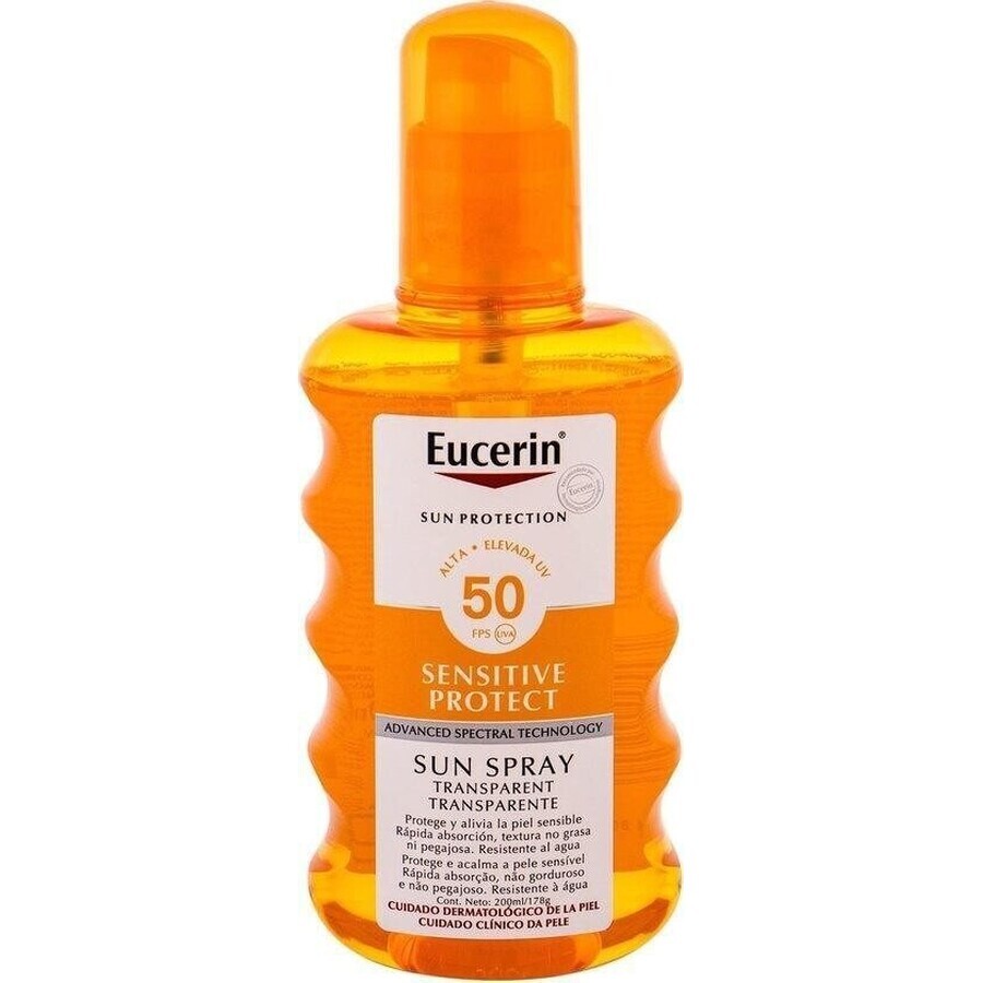 Eucerin SUN Dry Touch OIL CONTROL FPS 50+ 1×200 ml, spray transparente