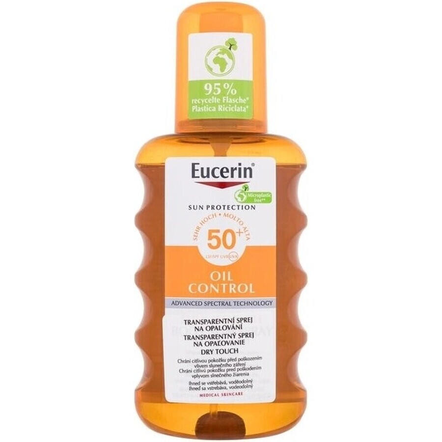 Eucerin SUN Dry Touch OIL CONTROL FPS 50+ 1×200 ml, spray transparente