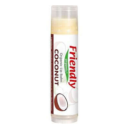 Coconut Lip Balm, Friendly Organic