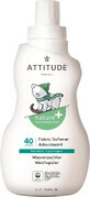 ATTITUDE Acondicionador para ropa infantil con sabor a zumo de pera 1&#215;1000 ml, Acondicionador para ropa infantil