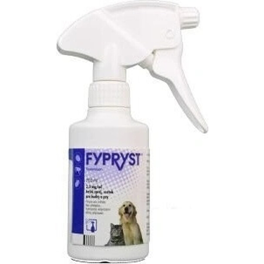 FYPRYST 2,5 mg/ml 1×100 ml, spray antipuces