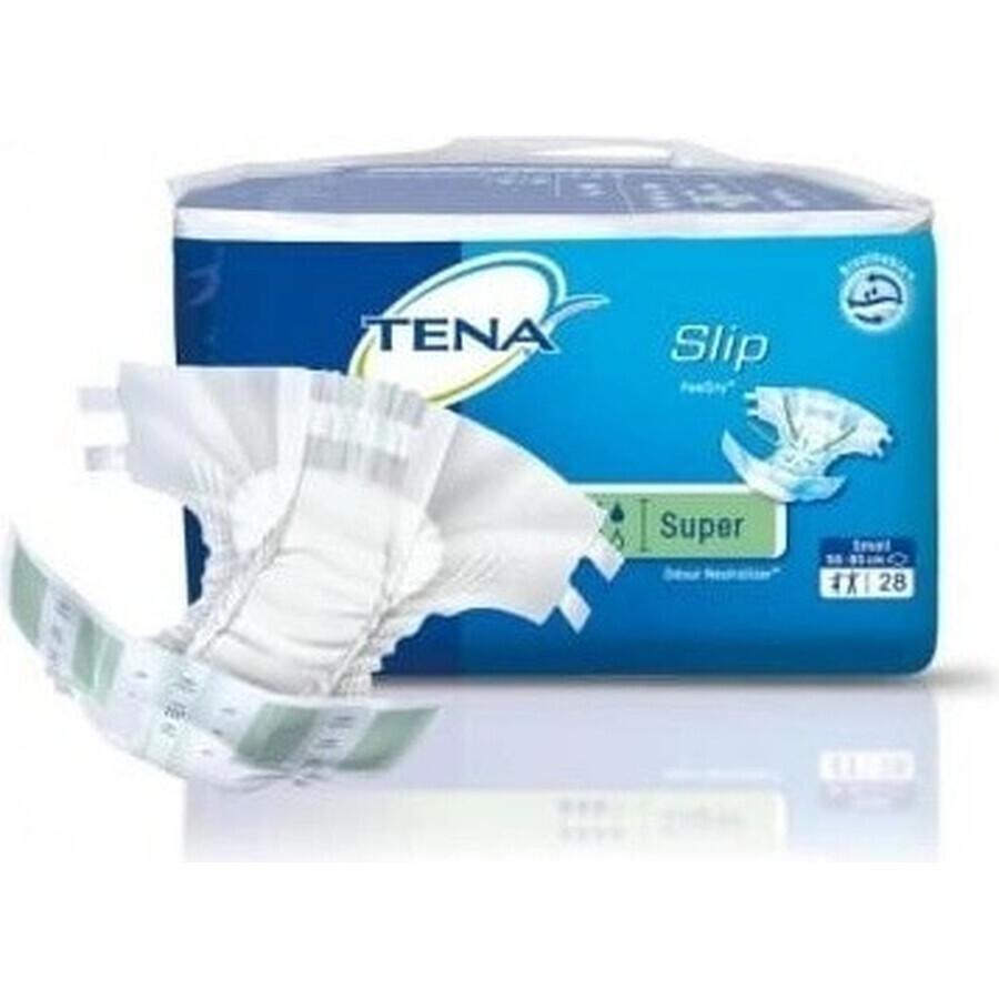 TENA Super S Braguitas 1×30 unidades, braguitas para pañales