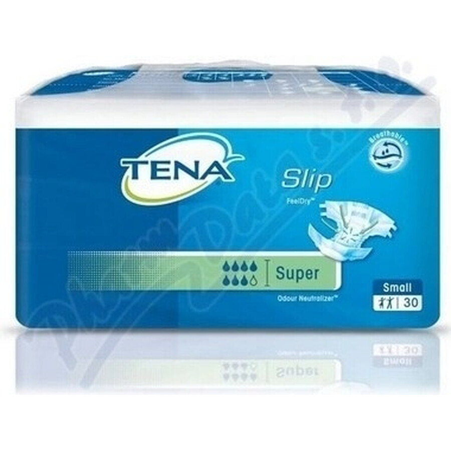 TENA Super S Braguitas 1×30 unidades, braguitas para pañales