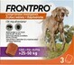 FRONTPRO&#174; comprimidos masticables antiparasitarios para perros (25-50 kg) 1&#215;3 tbl, comprimidos antiparasitarios