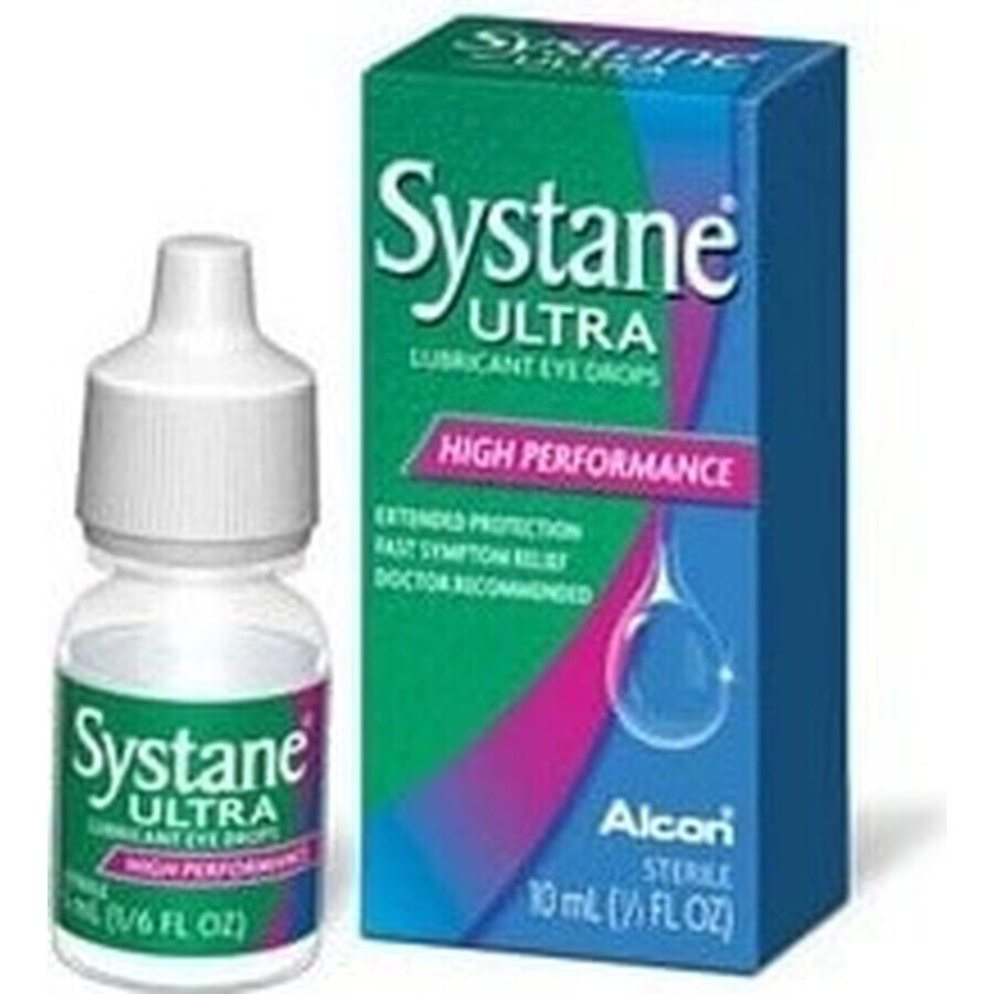 SYSTANE ULTRA Preservative-free 1×10 ml, moisturizing eye drops (sterile solution)