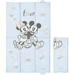 CEBA Alfombra de viaje (50x80) Disney Minnie & Mickey Azul 1×1 ud.