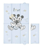 CEBA Alfombra de viaje (50x80) Disney Minnie & Mickey Azul 1×1 ud.